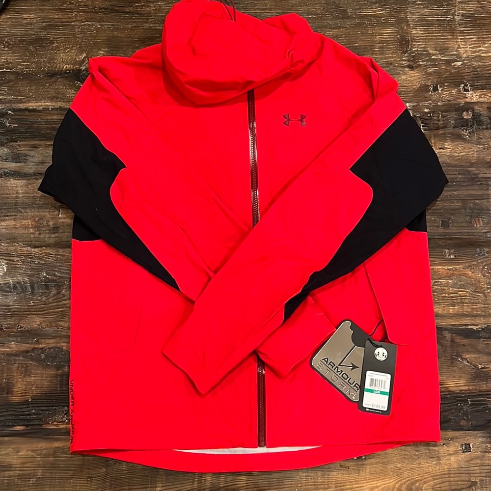 Men’s Under Armour Red Jacket NWT